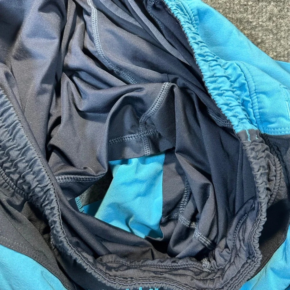 Birddogs Gym Shorts Men XL Blue Activewear Lined Athletic Training 6in Inseam